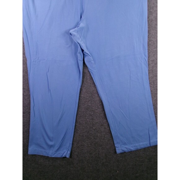 Liz Me Pants Women 3X Blue Stretch Capsule Causal Everyday Lounge Basic - Picture 3 of 12